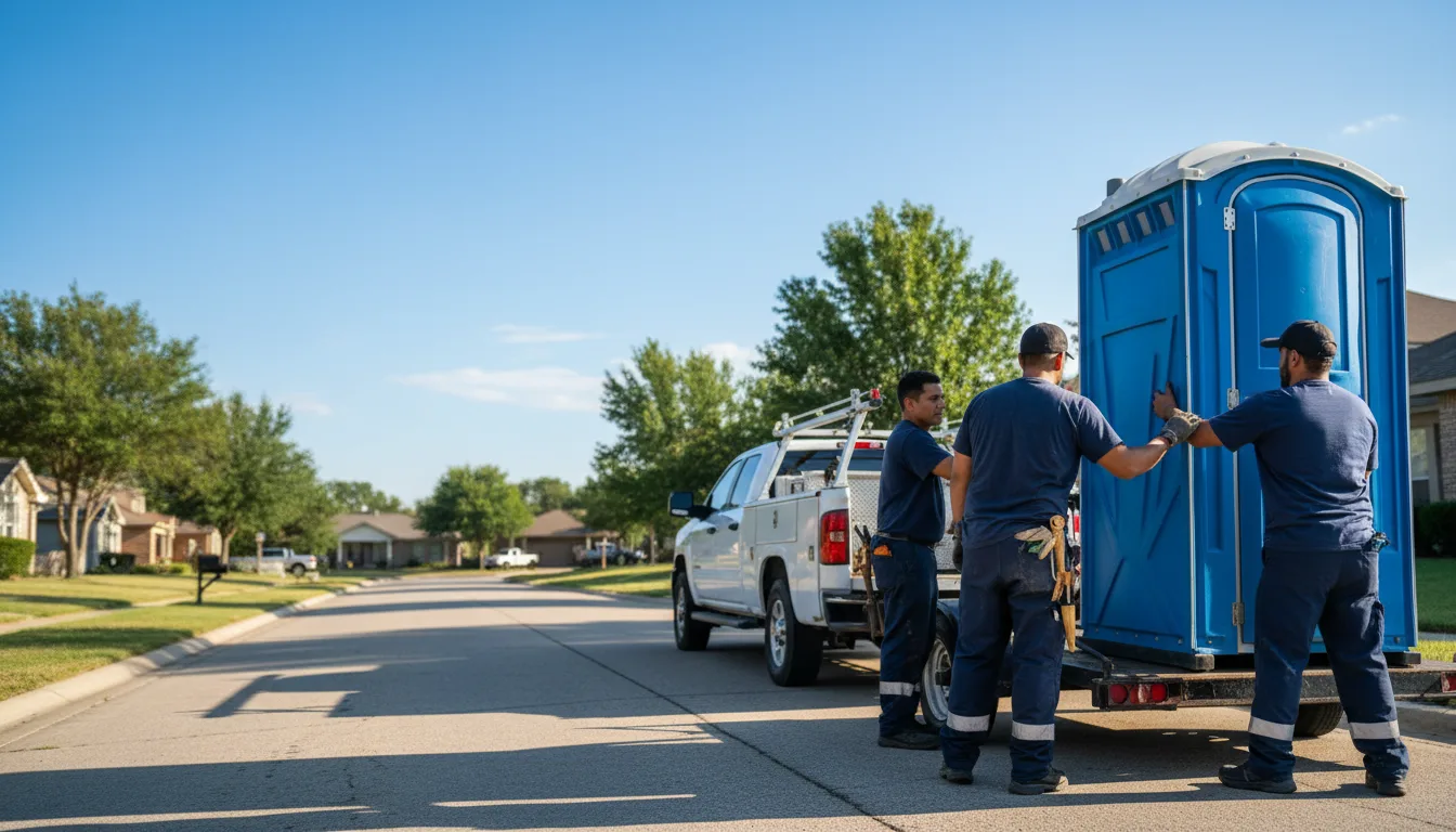 Portable Toilet Rental in Thompson, PA near me